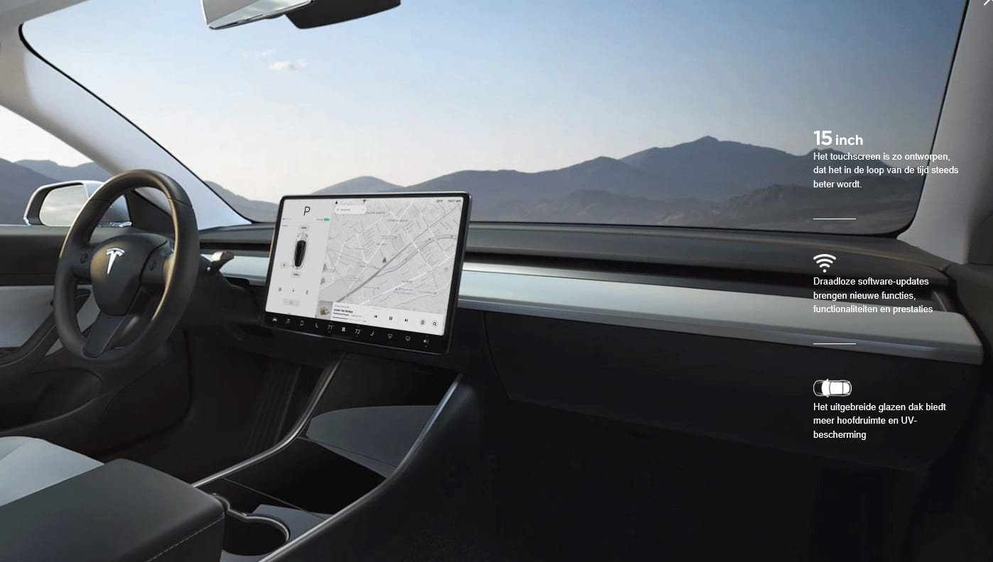 Tesla Model 3 zakelijk leasen bij DutchLease